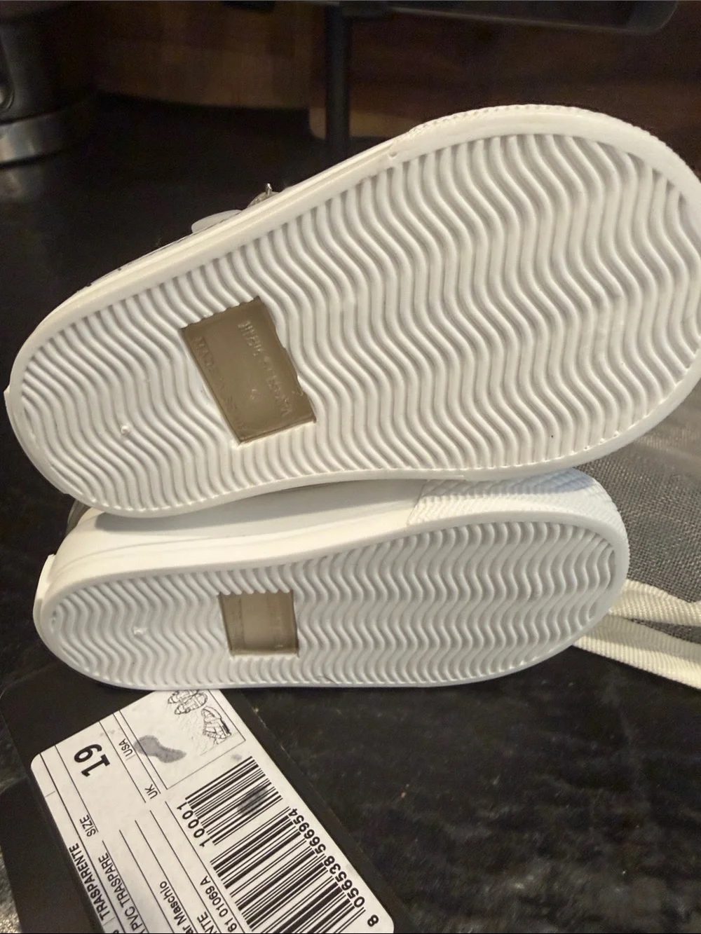Dolce & Gabbana Translucent Cream Jelly Fisherman Sandals - New with tags & bag